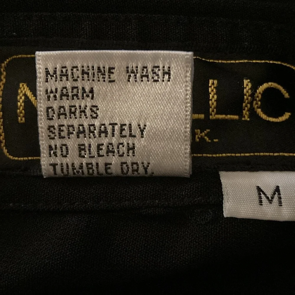 Metallic by PEK | Men’s Vintage Peach Skin Polyester Shirt M - Picture 5 of 5